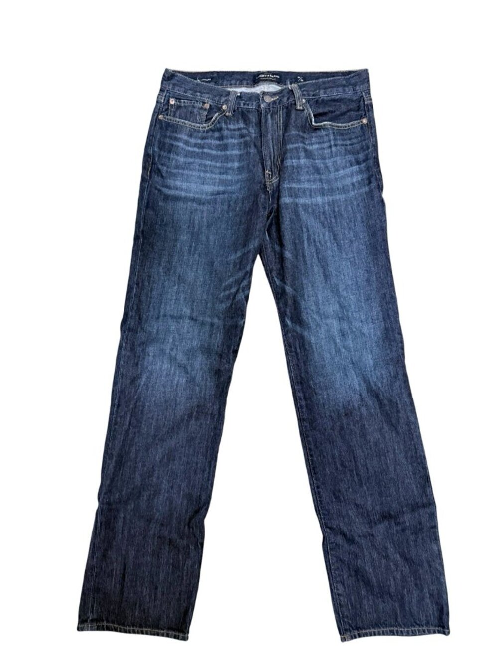 Lucky Brand 363 vintage Straight leg Jeans Men's 34x34 Blue Denim Dark Wash